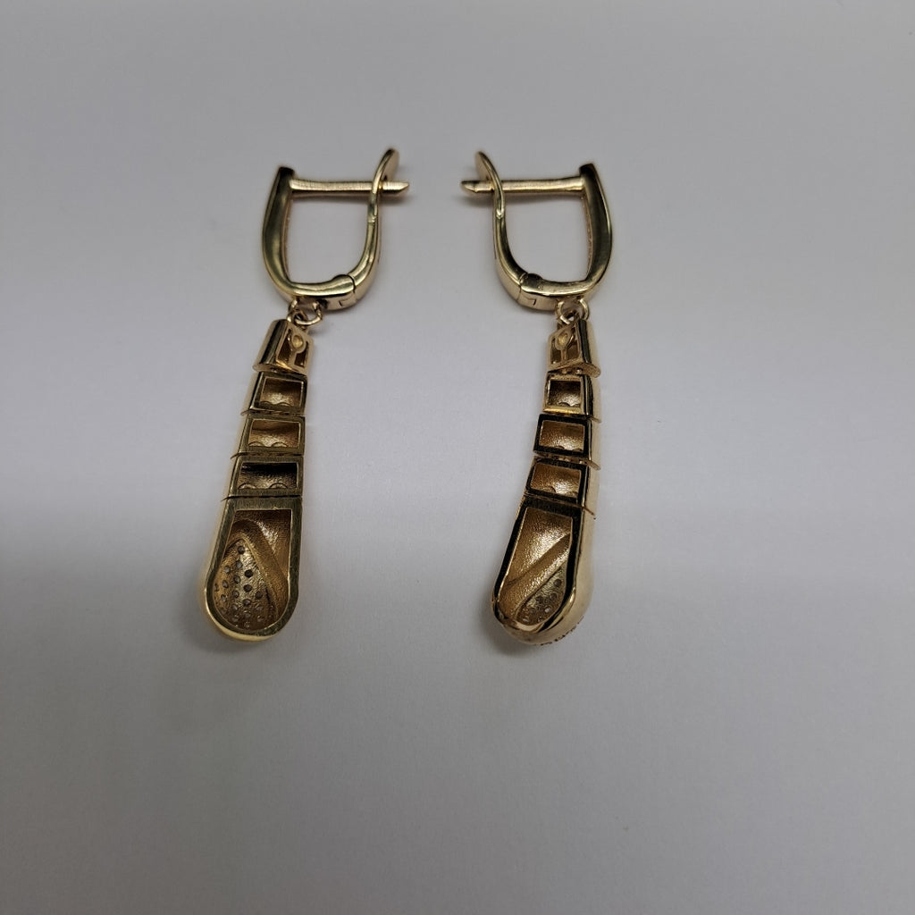 BROQUELES ORO 14K 5.8 (NUEVO)