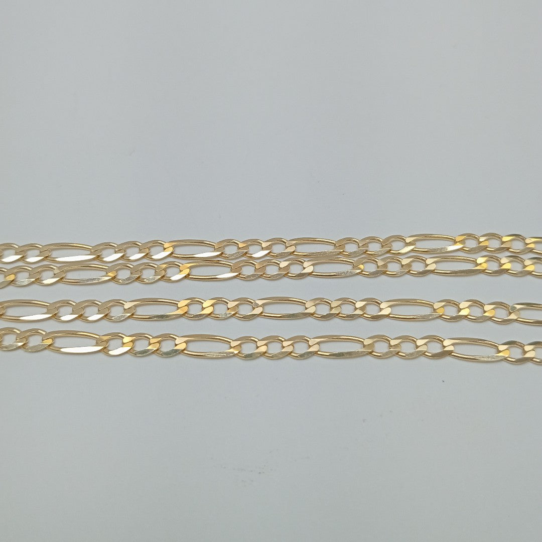 CADENAS CARTIER 3*1 AMARILLA ORO 14K 8.3 (NUEVO)