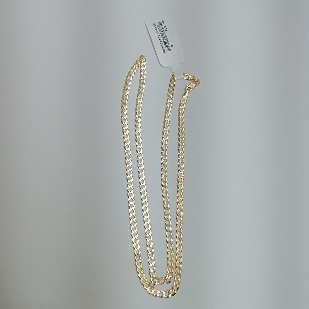 CADENAS BARBADA AMARILLA ORO 14K 6.3 (NUEVO)