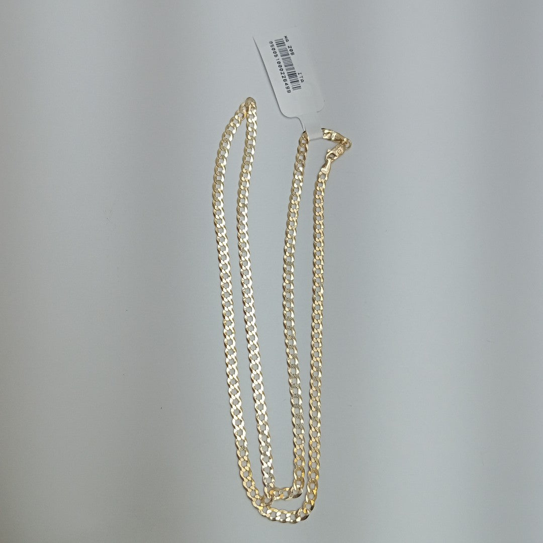 CADENAS BARBADA AMARILLA ORO 14K 6.3 (NUEVO)