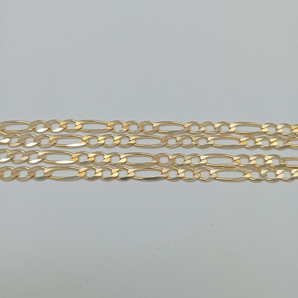 CADENAS CARTIER 3*1 AMARILLA ORO 14K 7.7 (NUEVO)