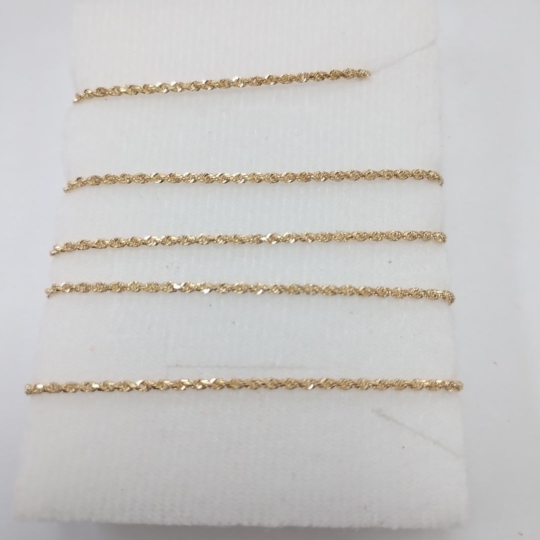 CADENAS TORSAL ORO 14K 5 (NUEVO)