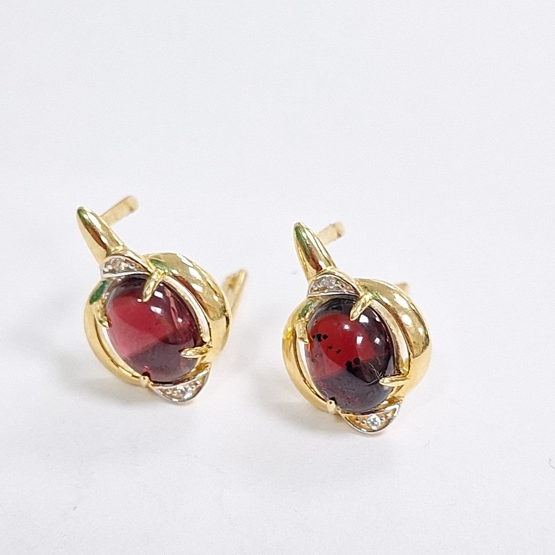 BROQUELES ORO 14K 5 (NUEVO)