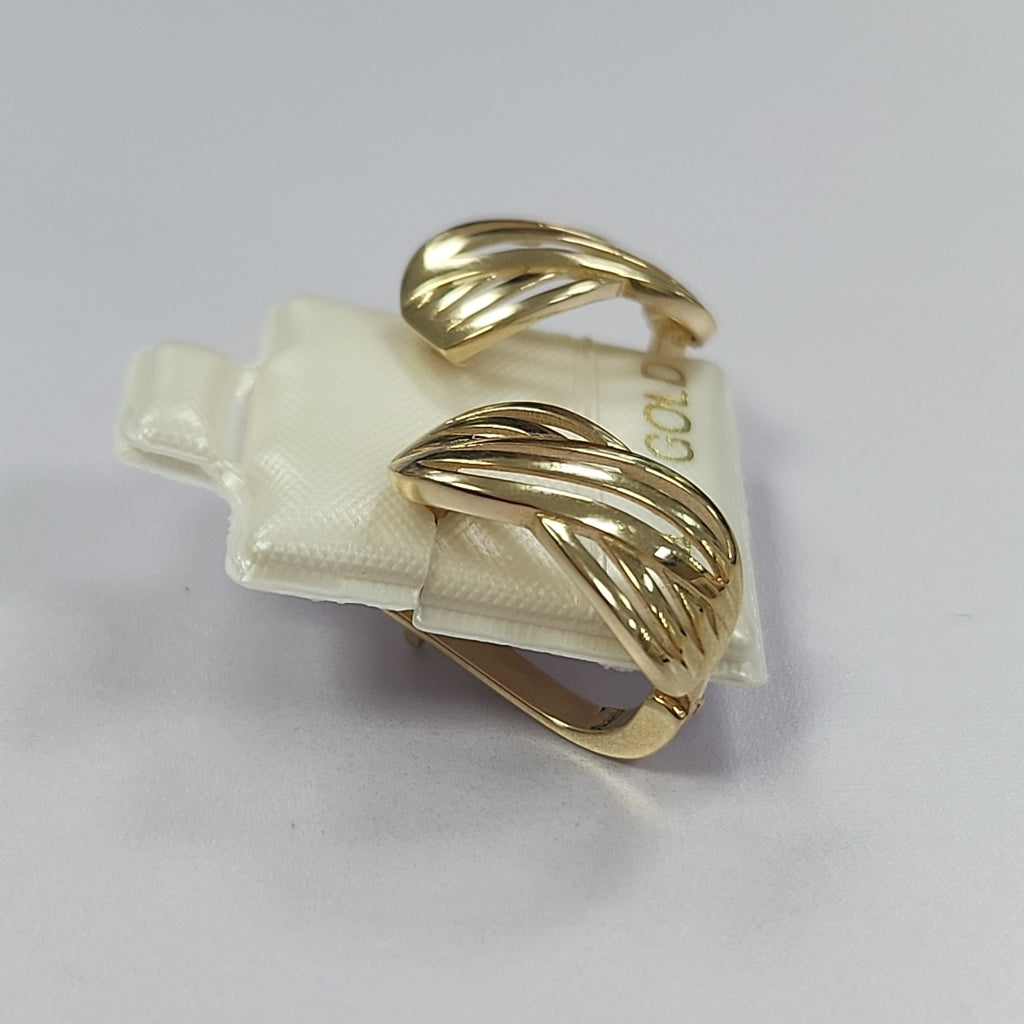 BROQUELES ORO 14K 3.6 (NUEVO)