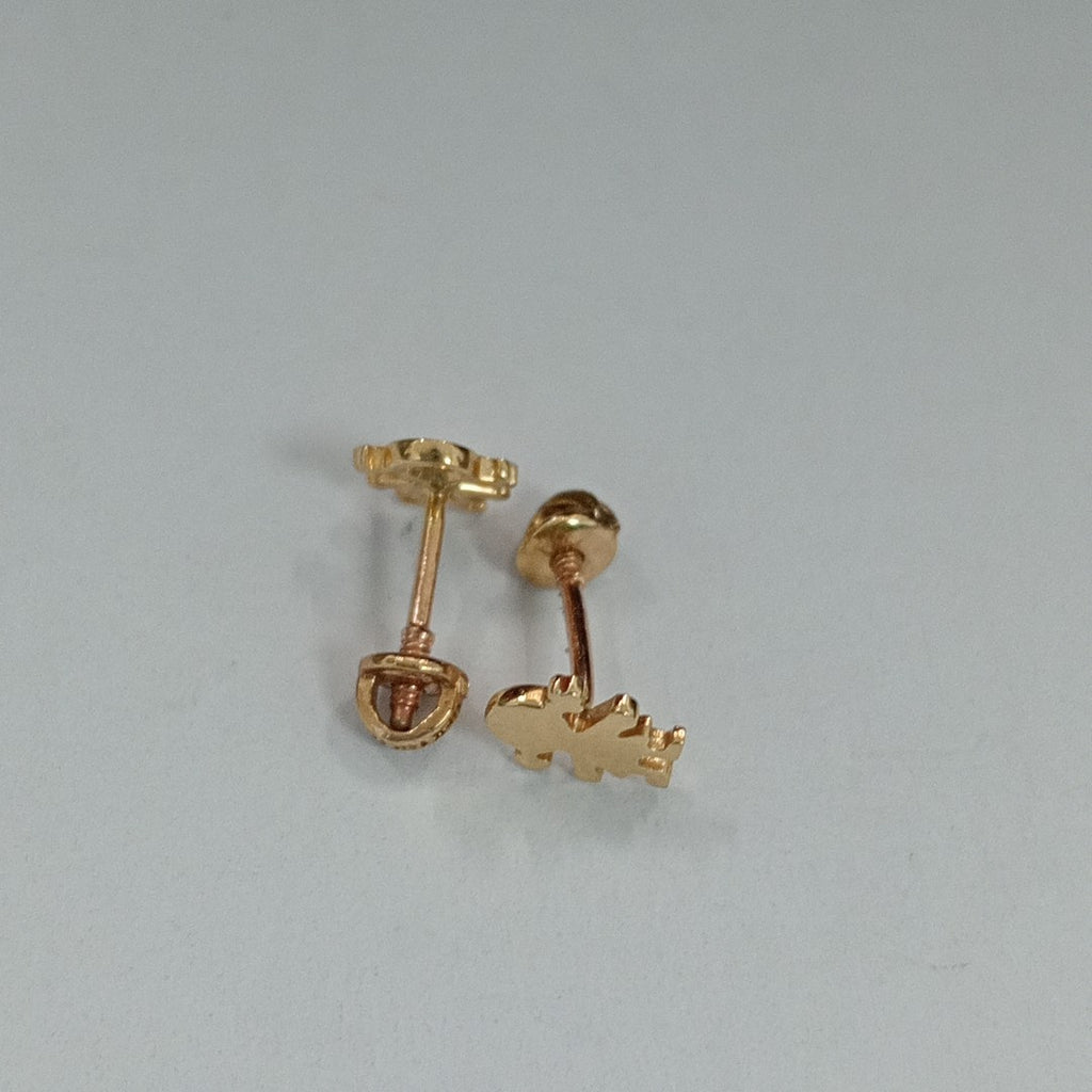 BROQUELES ORO 14K 1 (NUEVO)
