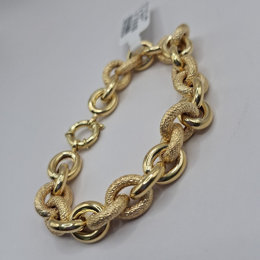 PULSERAS DAMA ORO 10K 16.5 (NUEVO)