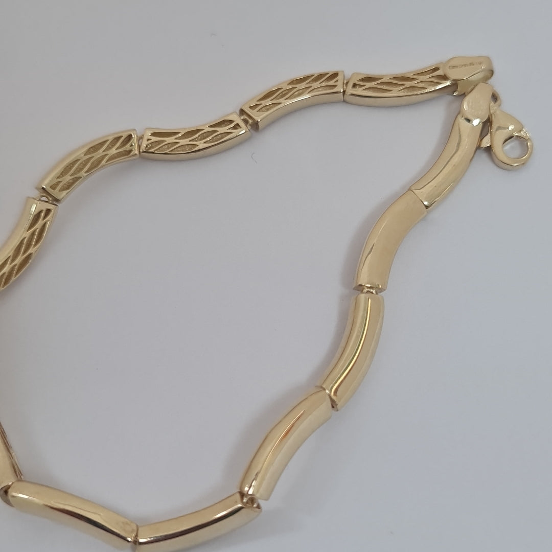 PULSERAS DAMA ORO 14K 6.7 (NUEVO)
