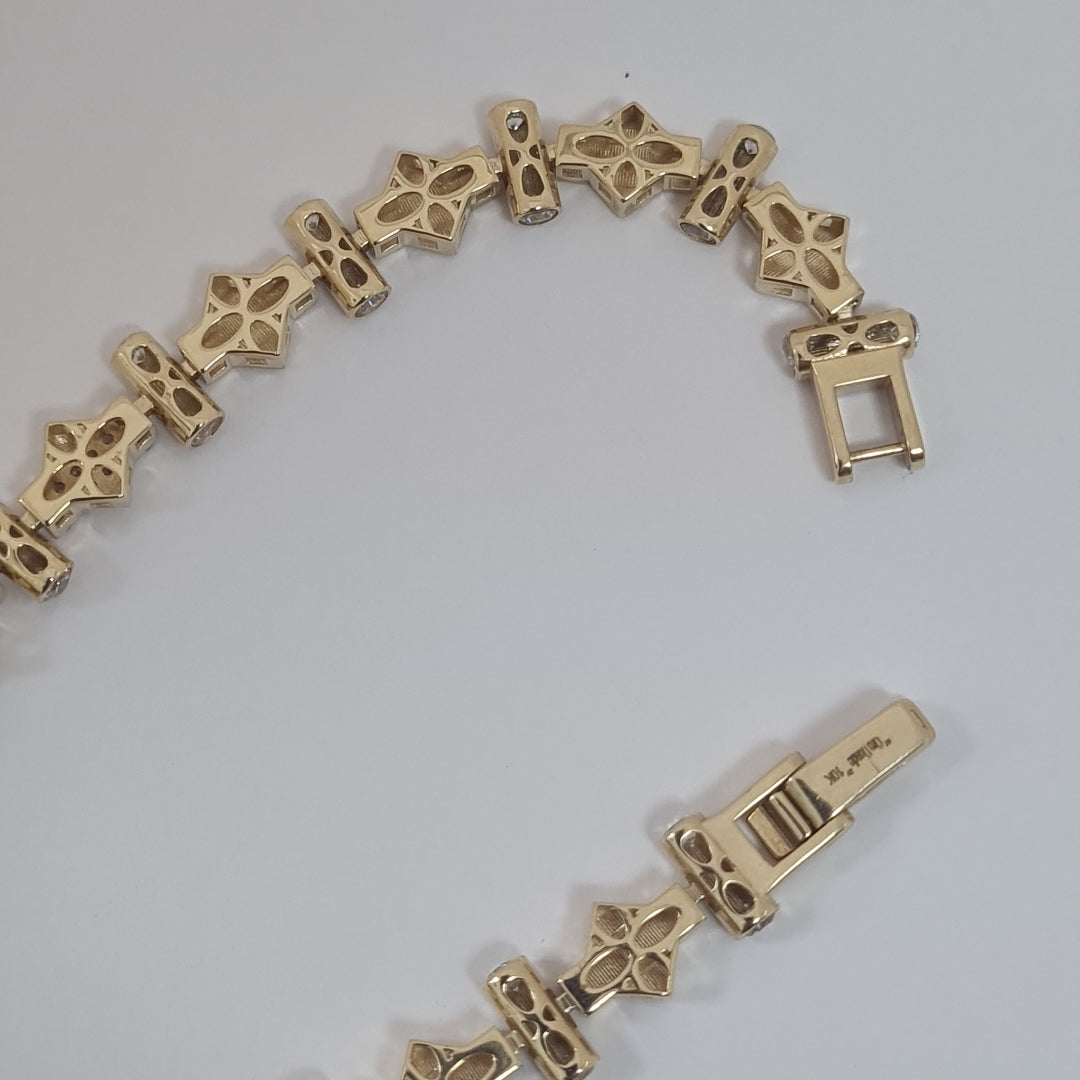 PULSERAS DAMA ORO 10K 9.6 (NUEVO)