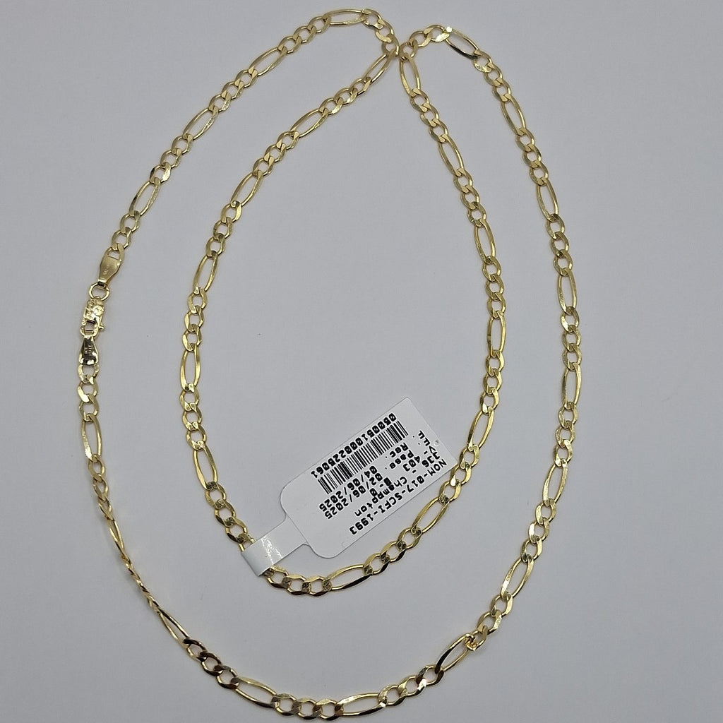 CADENAS CARTIER 3*1 AMARILLA ORO 14K 8.4 (NUEVO)