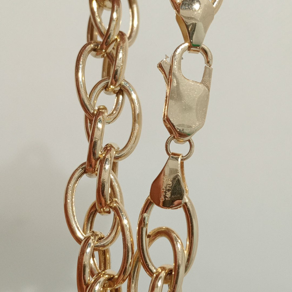PULSERAS DAMA ORO 14K 7.6 (NUEVO)