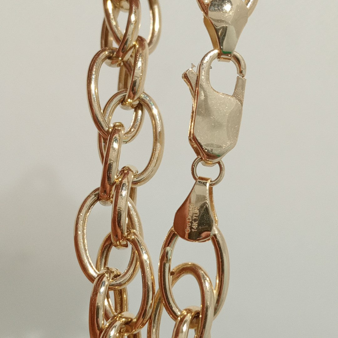 PULSERAS DAMA ORO 14K 7.6 (NUEVO)