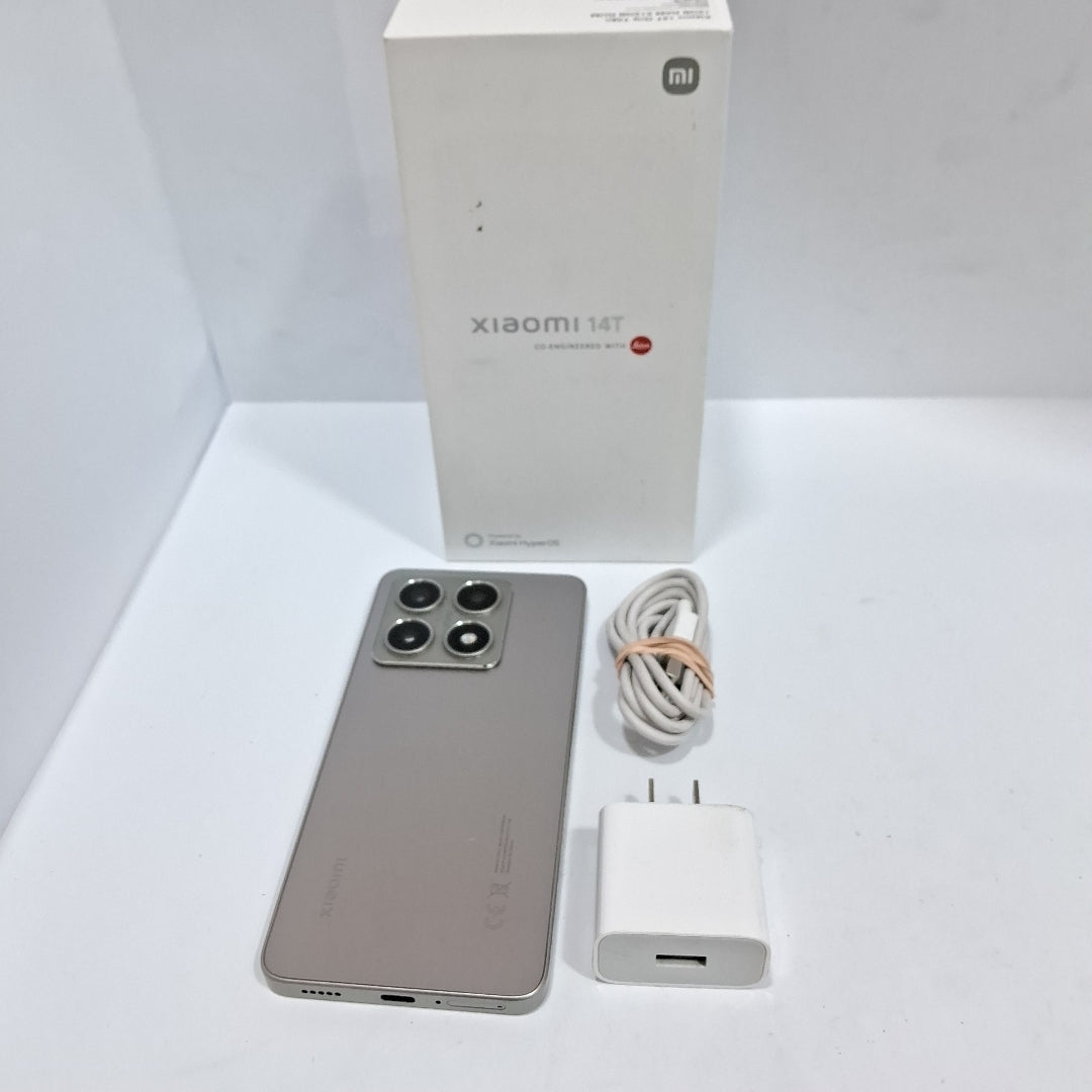CELULAR XIAOMI 14T 5G 2406APNFAG (2024) 512 GB 12 GB RAM (SEMINUEVO)