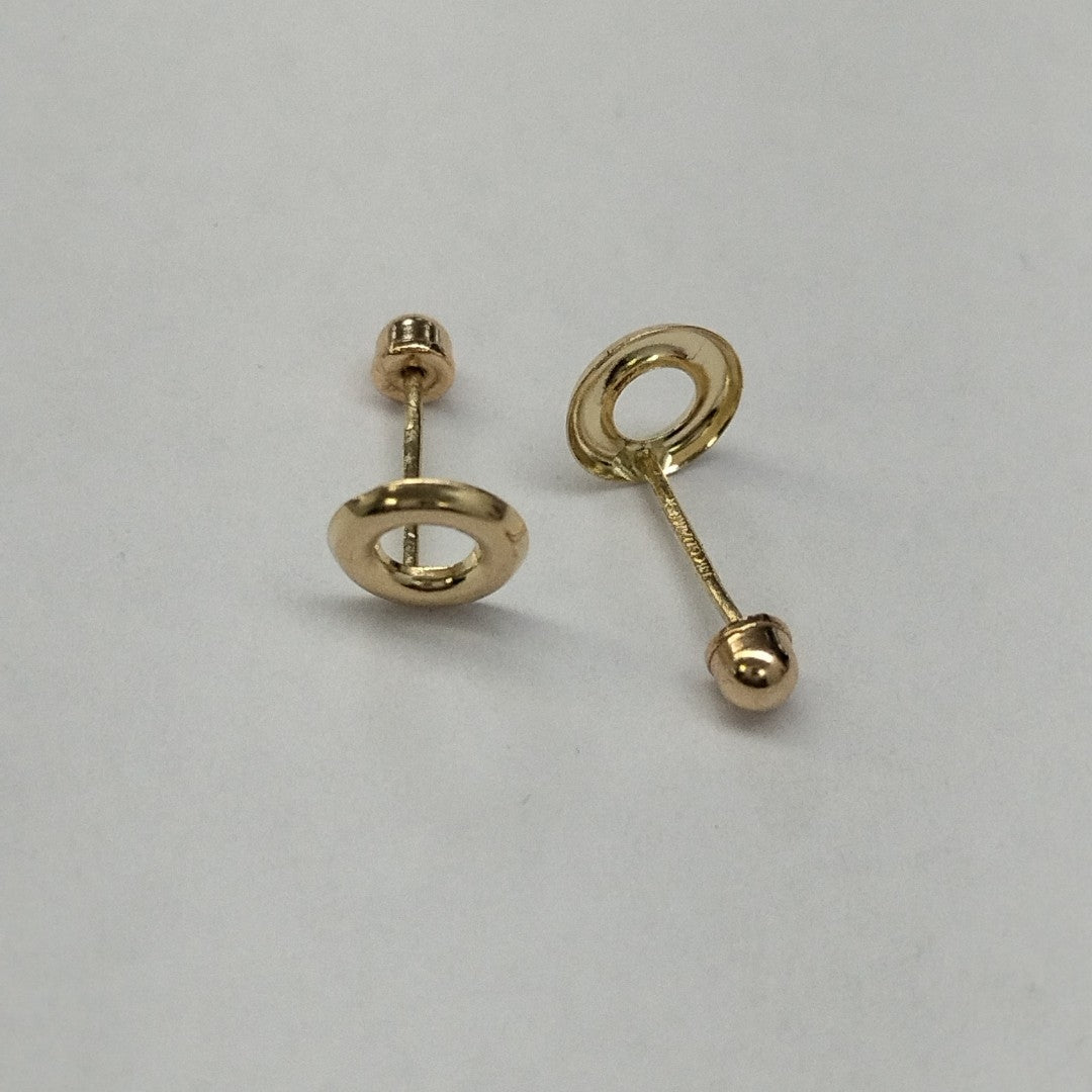 BROQUELES ORO 14K 1 (NUEVO)