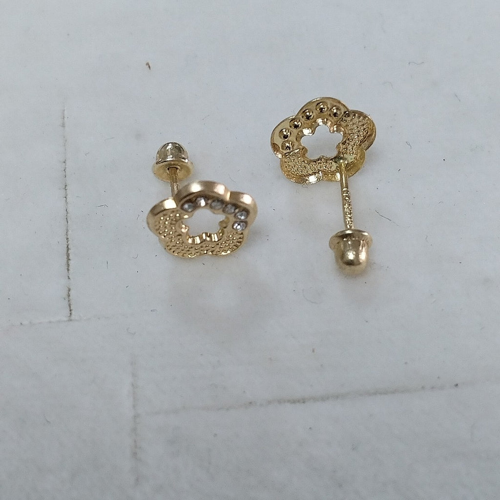 BROQUELES ORO 14K 1 (NUEVO)