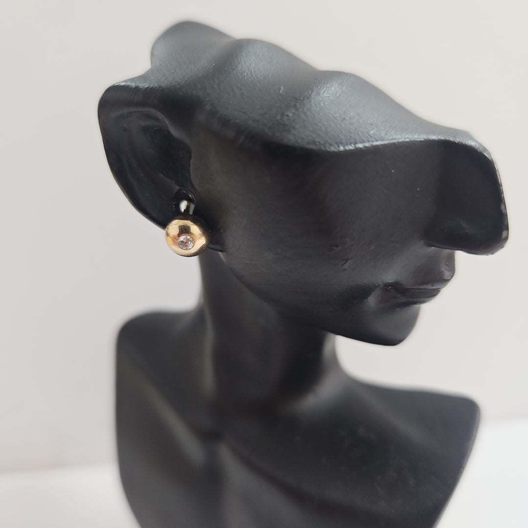 BROQUELES ORO 14K 1 (NUEVO)