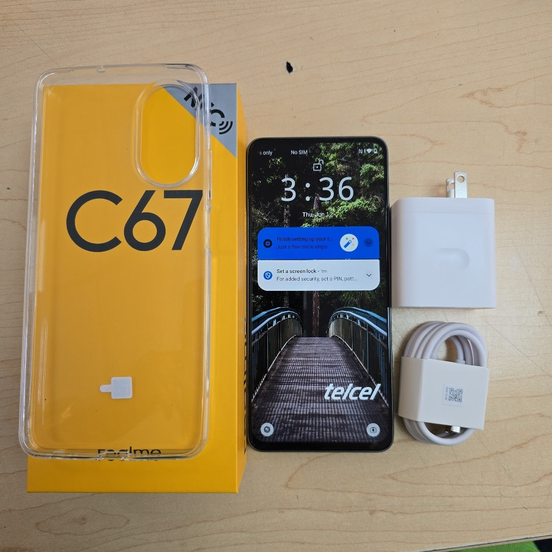 CELULAR REALME C67 RMX3890 (2023) 256 GB 8 GB RAM (SEMINUEVO)