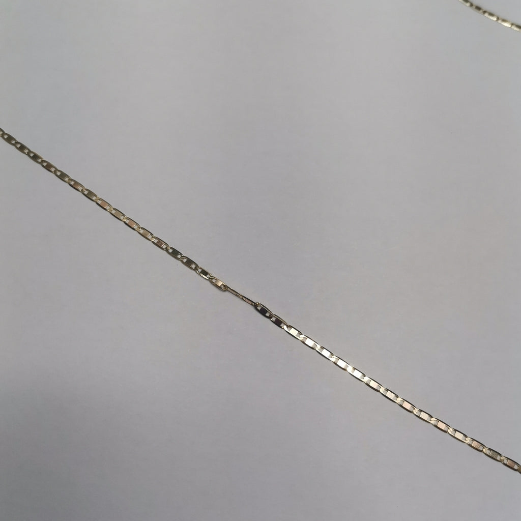 CADENAS VALENTINA/ESPEJO ORO 14K 2.6 (NUEVO)