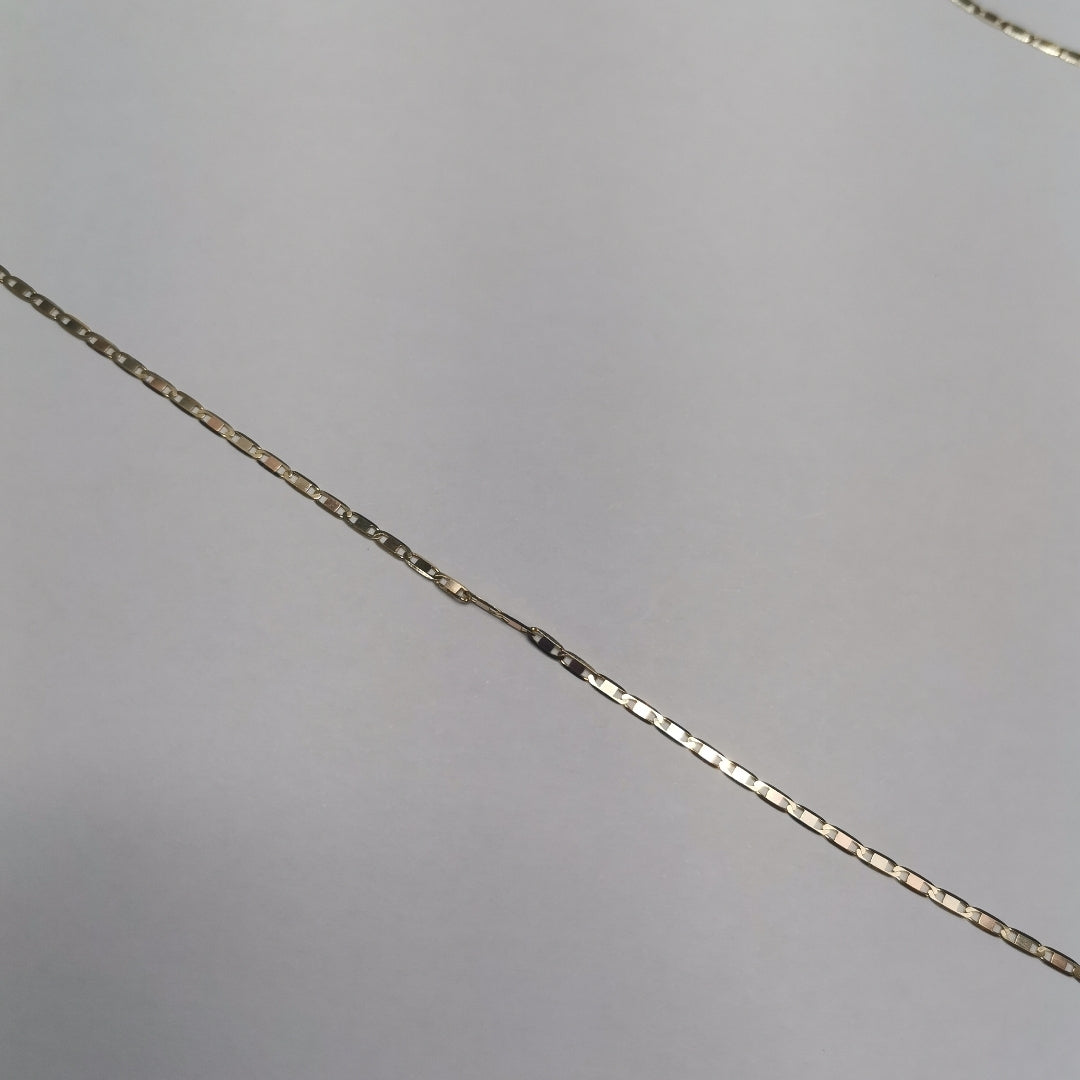 CADENAS VALENTINA/ESPEJO ORO 14K 2.6 (NUEVO)