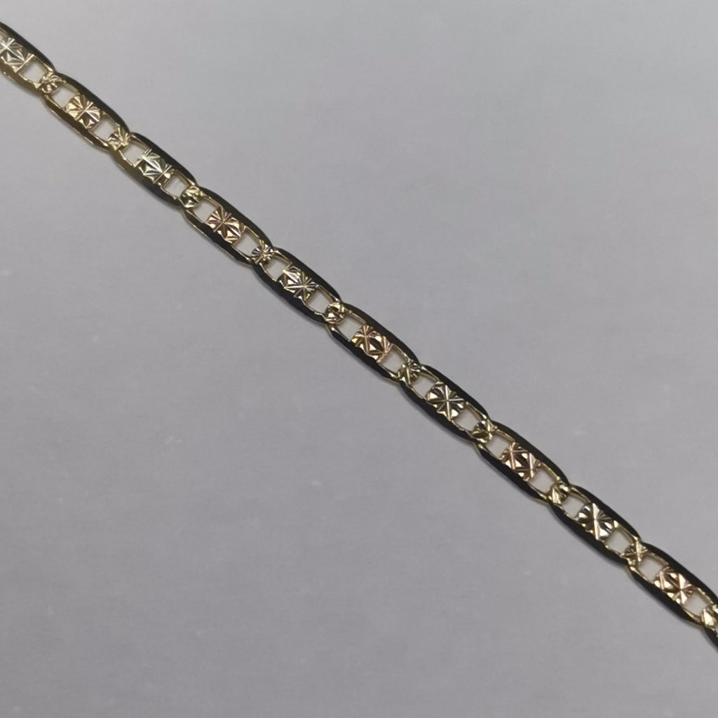 CADENAS VALENTINA/ESPEJO ORO 14K 2.8 (NUEVO)