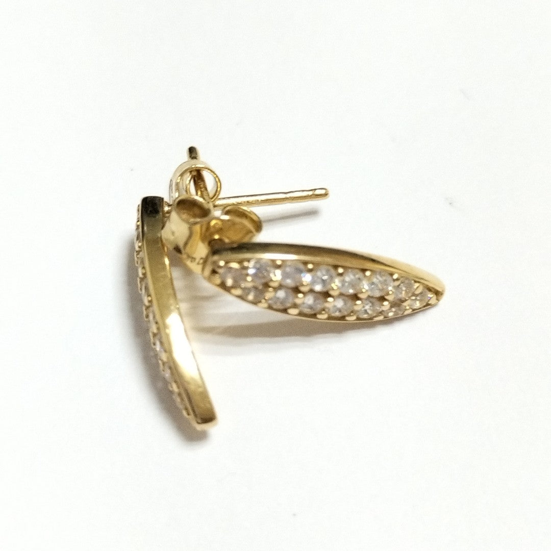 BROQUELES ORO 14K 1.9 (NUEVO)