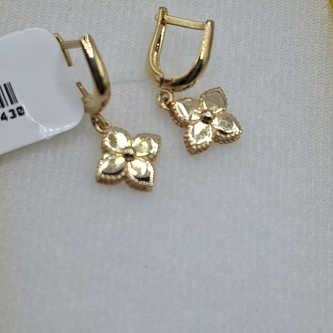 BROQUELES ORO 14K 3.4 (NUEVO)