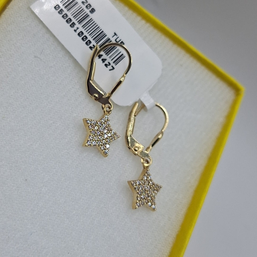 BROQUELES ORO 14K 1.9 (NUEVO)