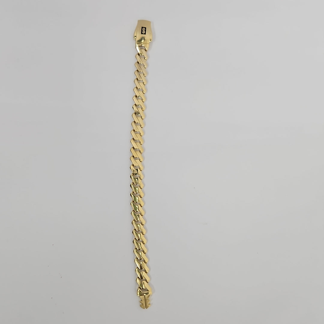 PULSERA MONACO ORO 14K 11.6 (NUEVO)