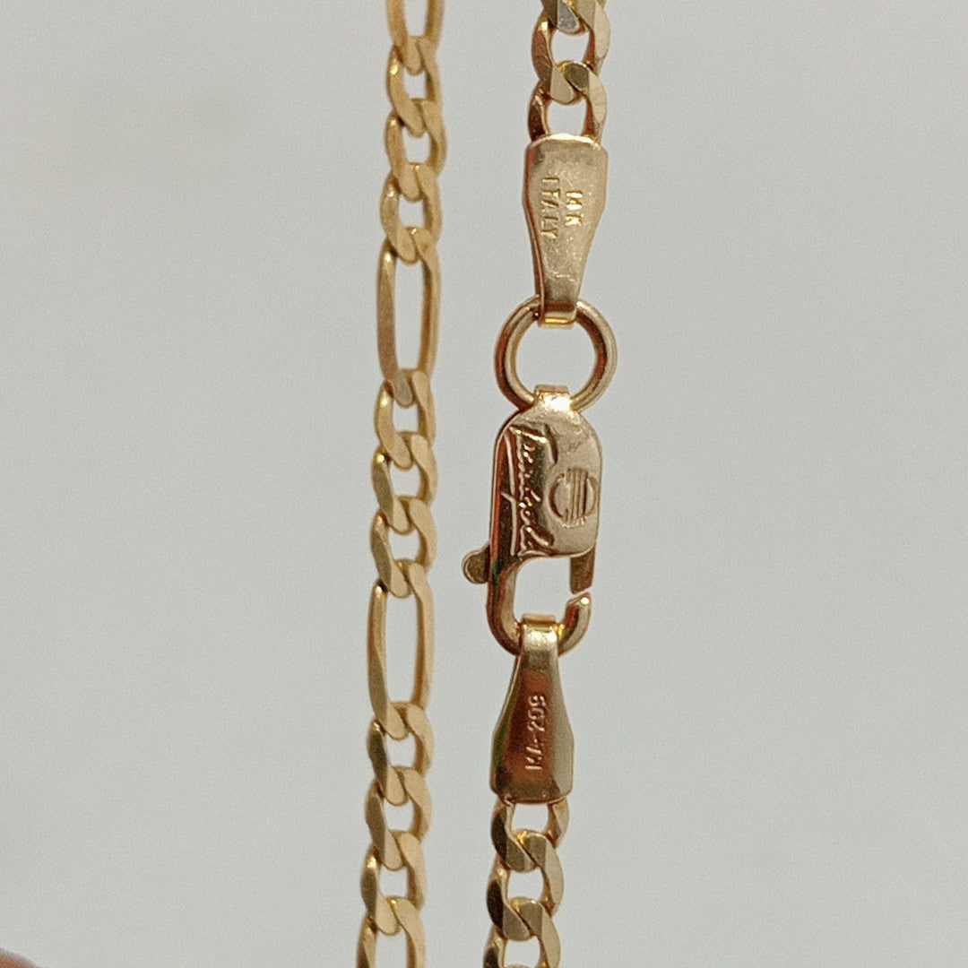 CADENAS CARTIER 3*1 AMARILLA ORO 14K 4.6 (NUEVO)