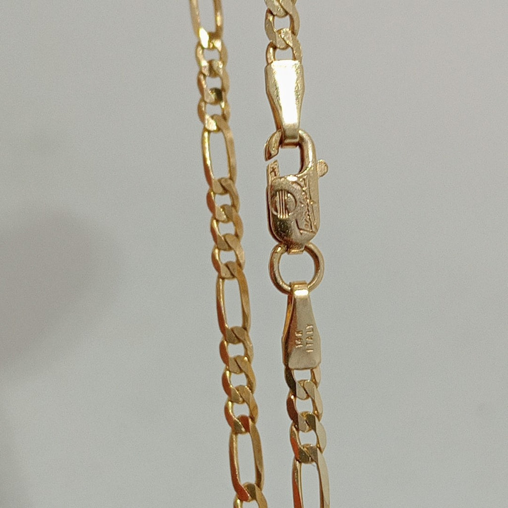 CADENAS CARTIER 3*1 AMARILLA ORO 14K 5.1 (NUEVO)