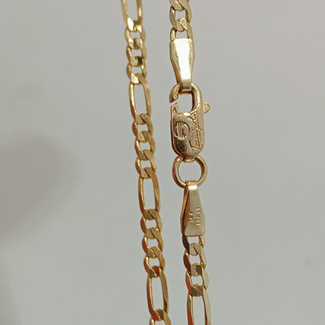 CADENAS CARTIER 3*1 AMARILLA ORO 14K 5.1 (NUEVO)