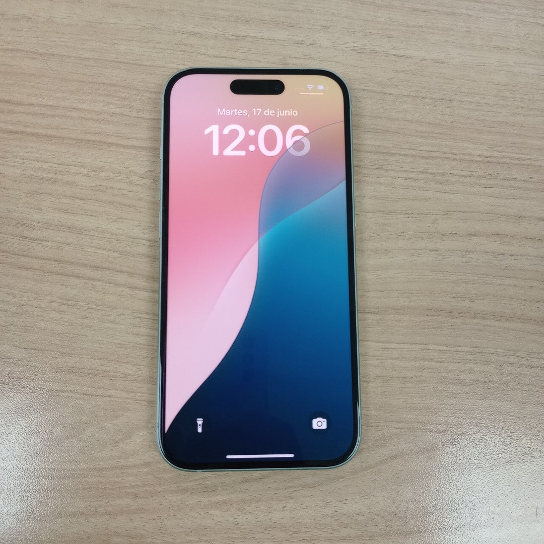 CELULAR APPLE IPHONE 15 A3089 (2023) 128 GB 6 GB RAM (SEMINUEVO)