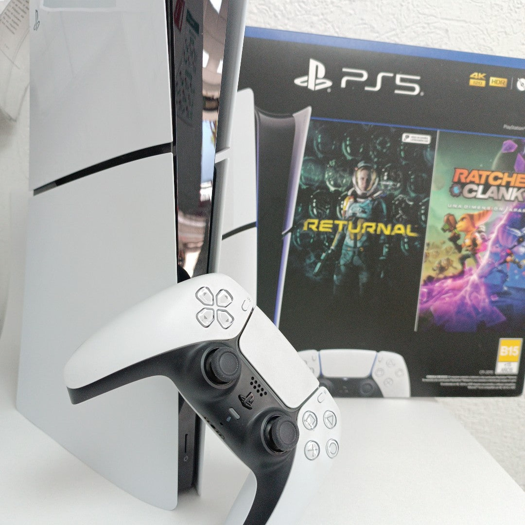 CONSOLA DE VIDEOJUEGO SONY PS5 SLIM DIGITAL 1 TB SSD (SEMINUEVO)