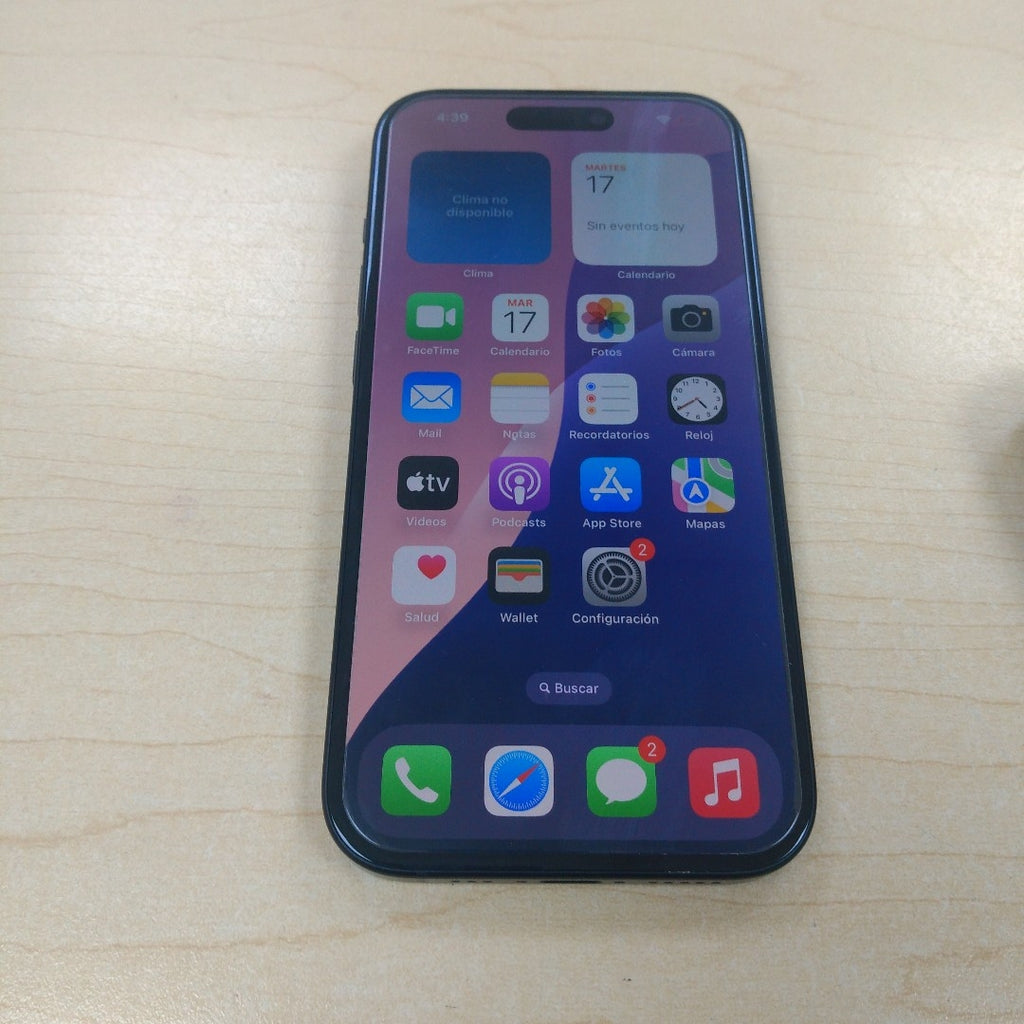 CELULAR APPLE IPHONE 15 A3092 (2023) 128 GB 6 GB RAM (SEMINUEVO)