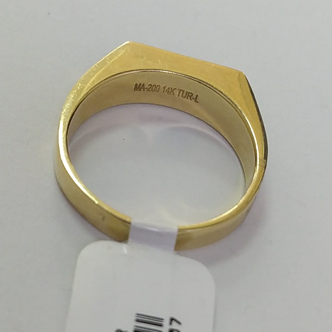 ANILLOS CABALLERO ORO 14K 6.5 (NUEVO)