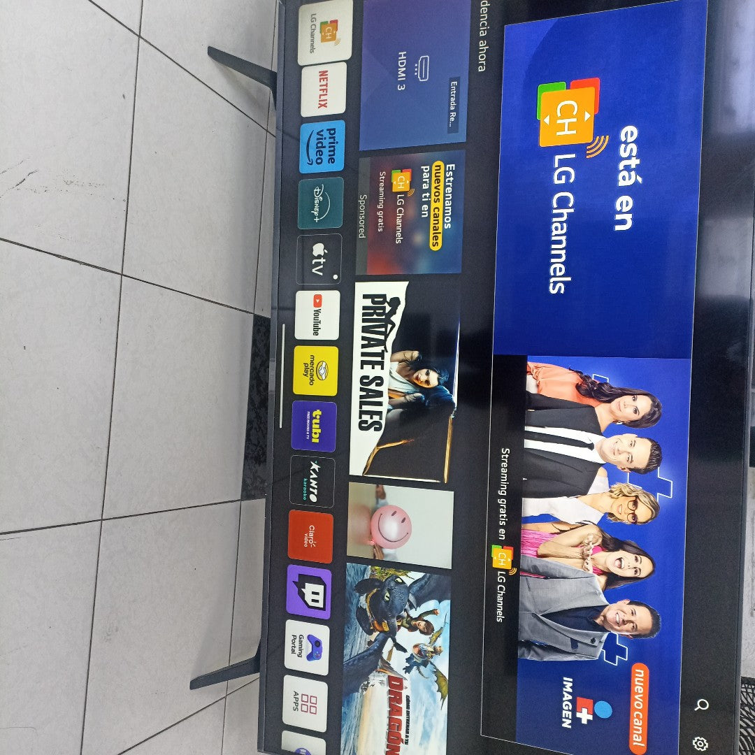 PANTALLA LG 55UQ8000PSB (2023) 55" LED 4K (SEMINUEVO)