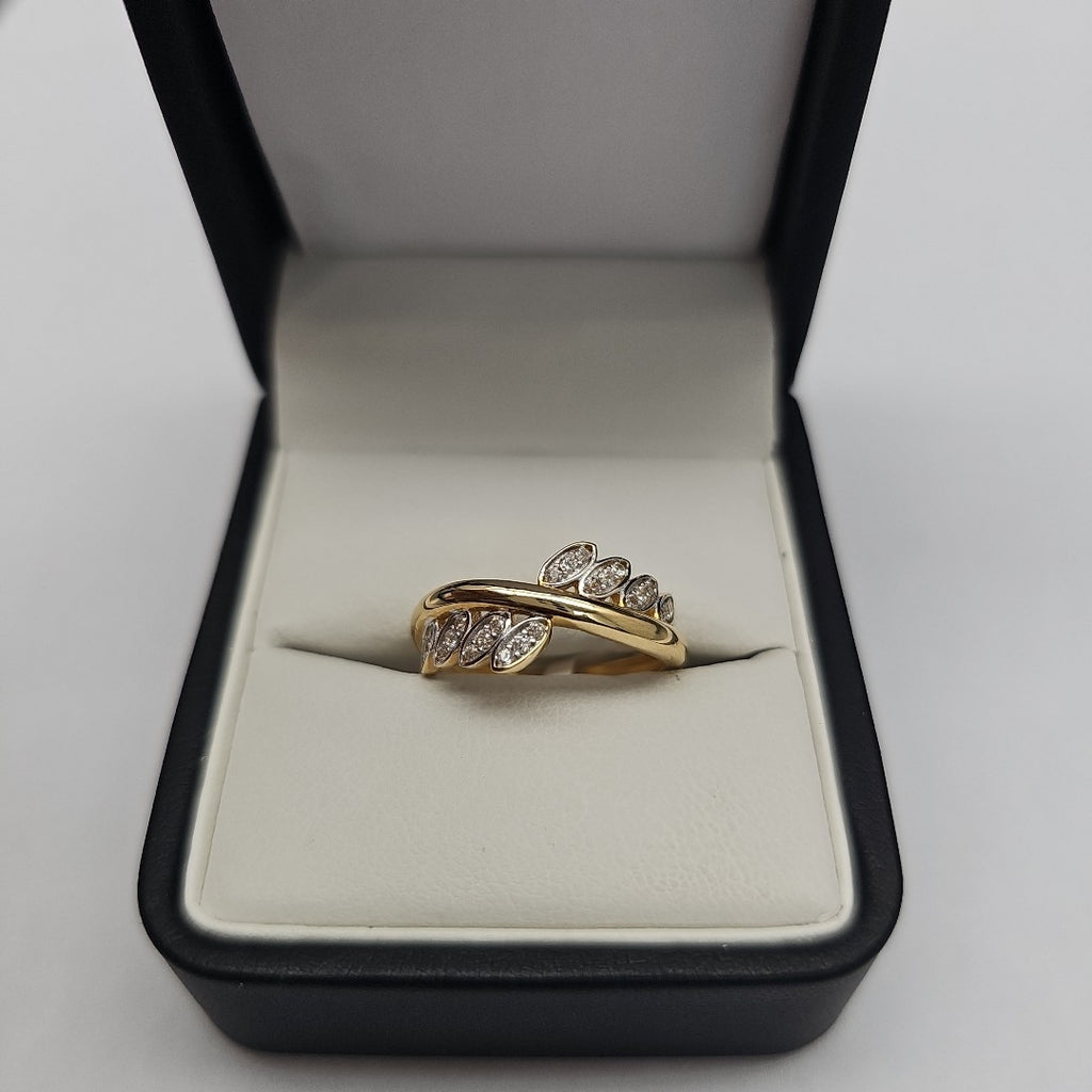 ANILLOS DAMA ORO 14K 2 (NUEVO)