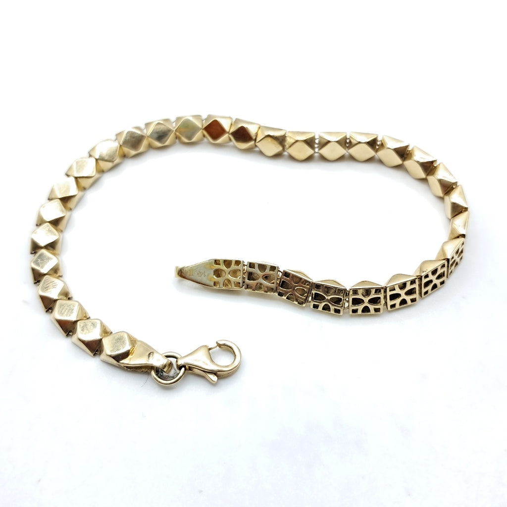 PULSERAS DAMA ORO 14K 6.5 (NUEVO)