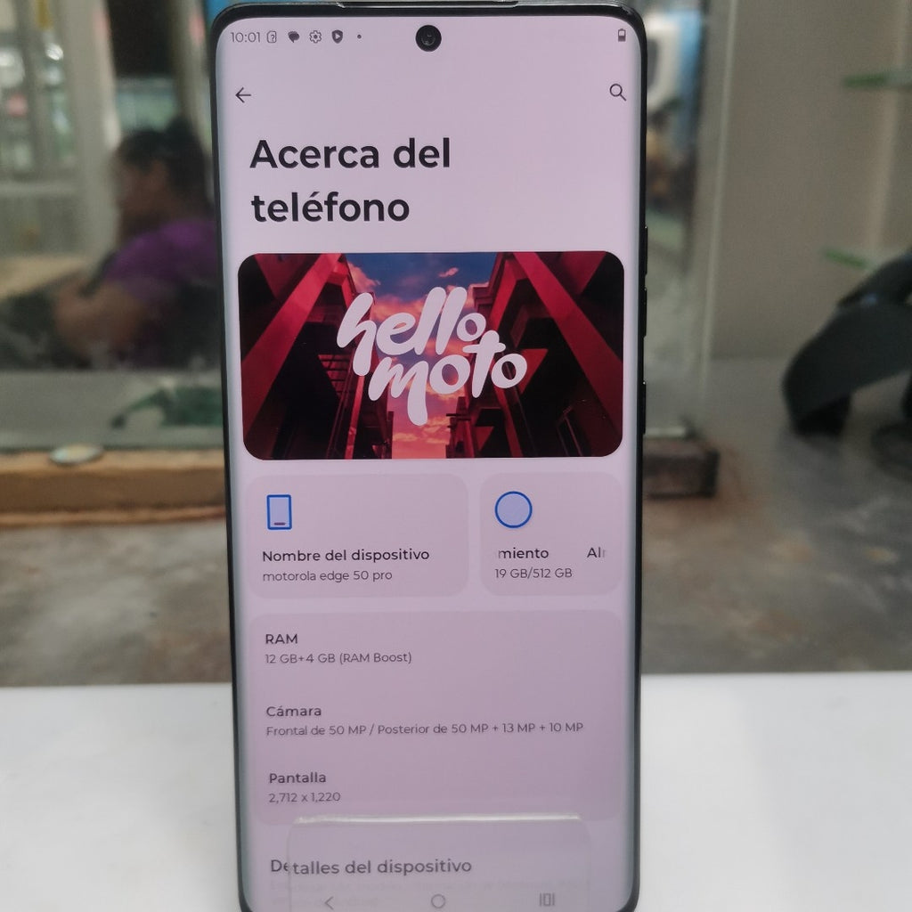 CELULAR MOTOROLA EDGE 50 PRO XT2403-2 (2024) 512 GB 12 GB RAM (SEMINUEVO)