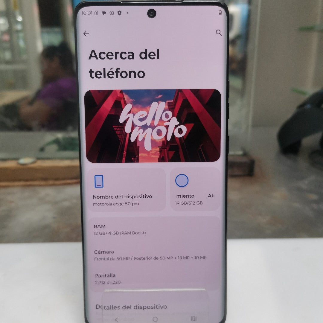 CELULAR MOTOROLA EDGE 50 PRO XT2403-2 (2024) 512 GB 12 GB RAM (SEMINUEVO)