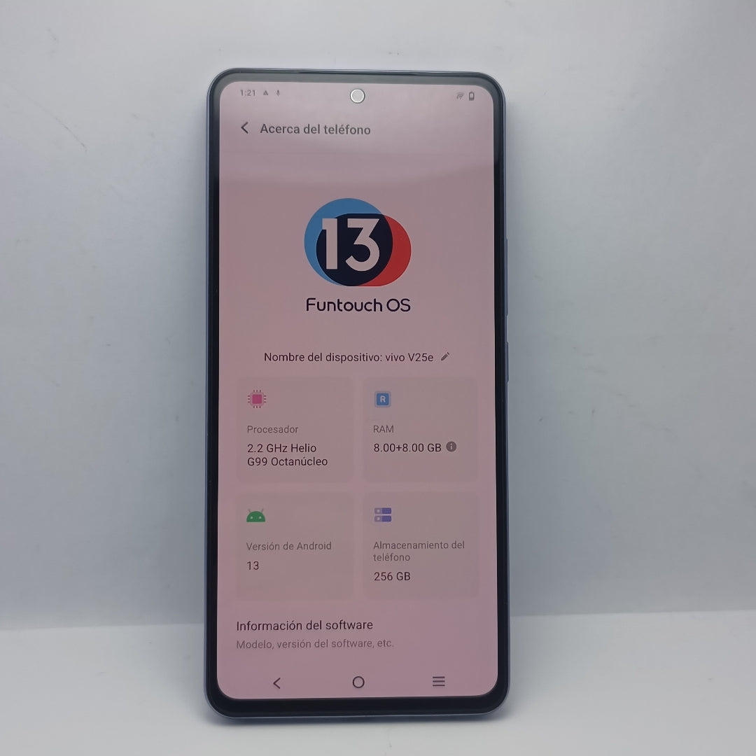 CELULAR VIVO V25E V2242 (2022) 256 GB 8 GB RAM (SEMINUEVO)