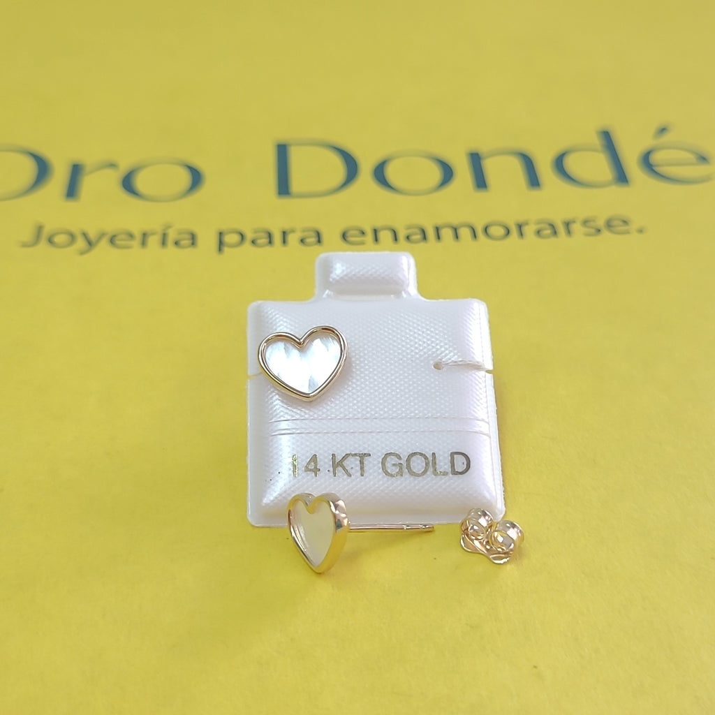 BROQUELES ORO 14K 1.1 (NUEVO)