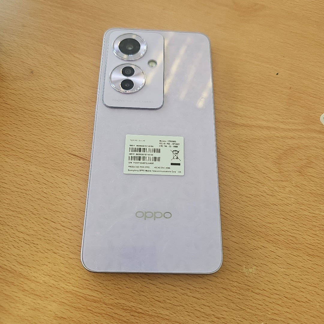 CELULAR OPPO  RENO11F 5G CPH2603 (2024) 256 GB 8 GB RAM (SEMINUEVO)
