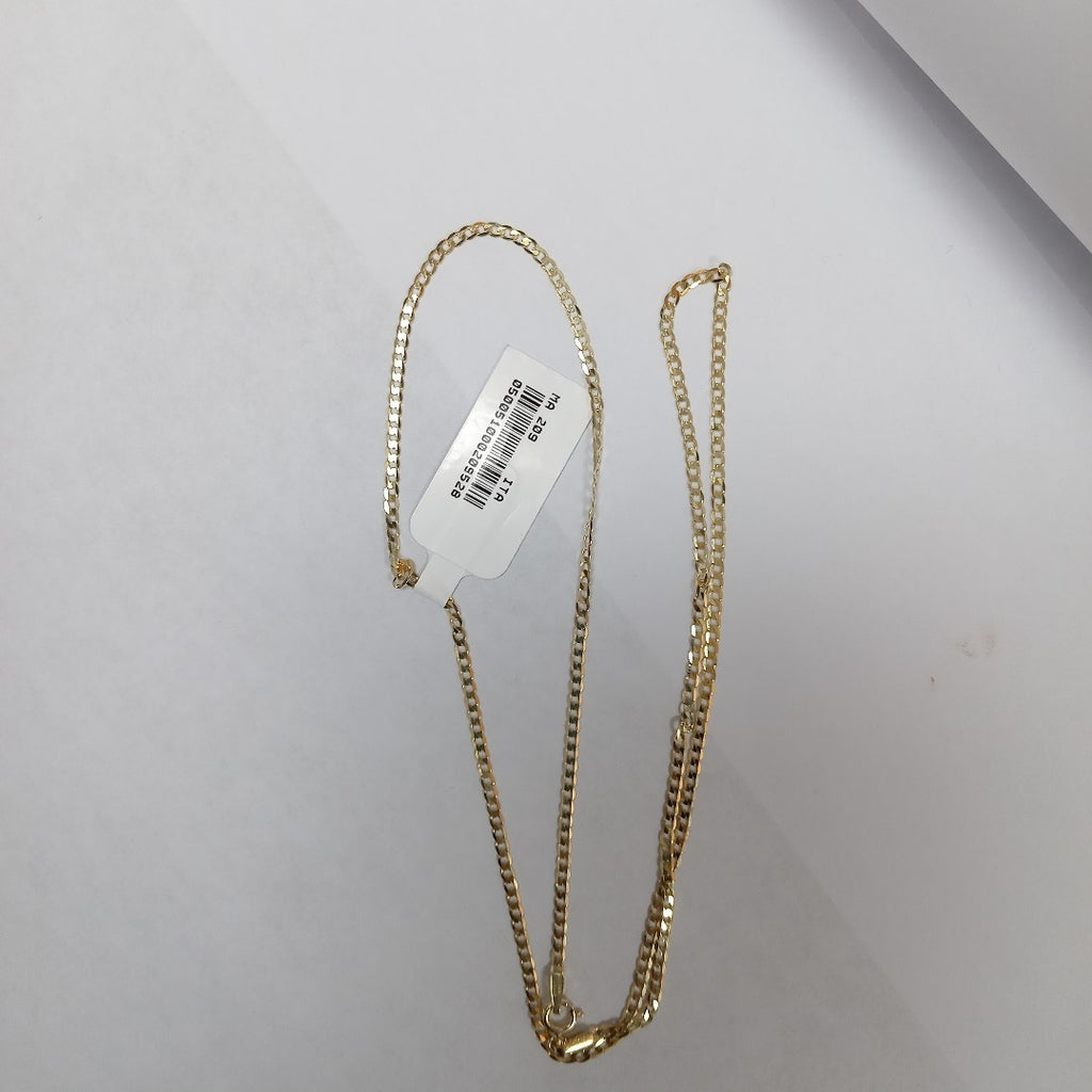 CADENAS BARBADA AMARILLA ORO 14K 2.7 (NUEVO)