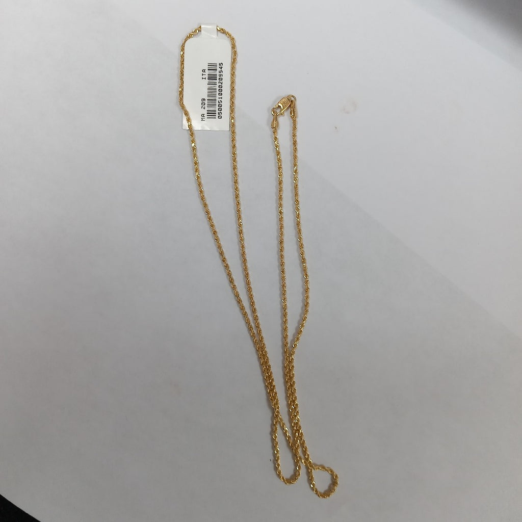 CADENAS TORSAL ORO 14K 5 (NUEVO)