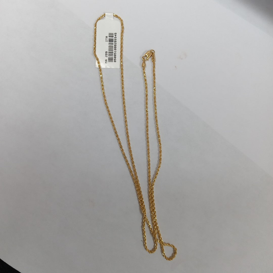 CADENAS TORSAL ORO 14K 5 (NUEVO)