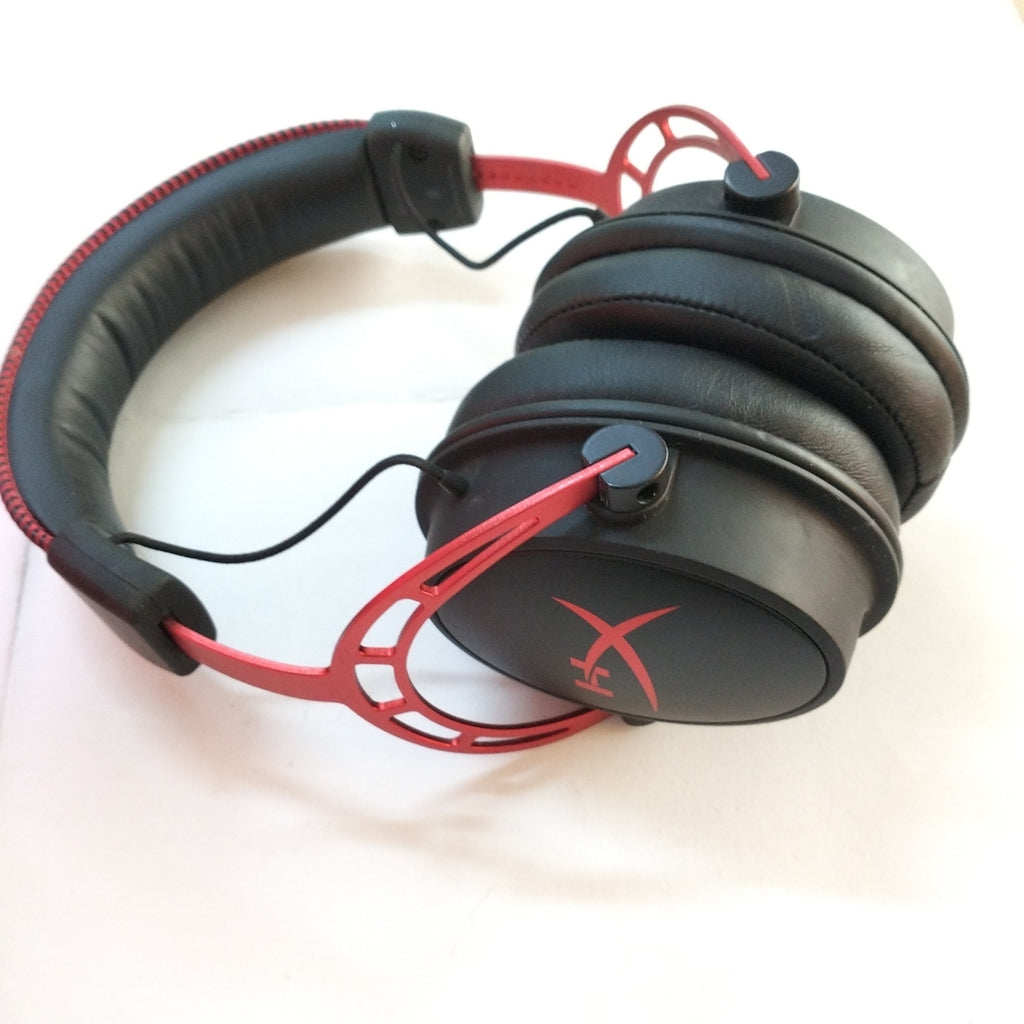 AUDIFONOS HYPERX CLOUD ALPHA HX-HSCA-RD ALAMBRICO OVER EAR (SEMINUEVO)