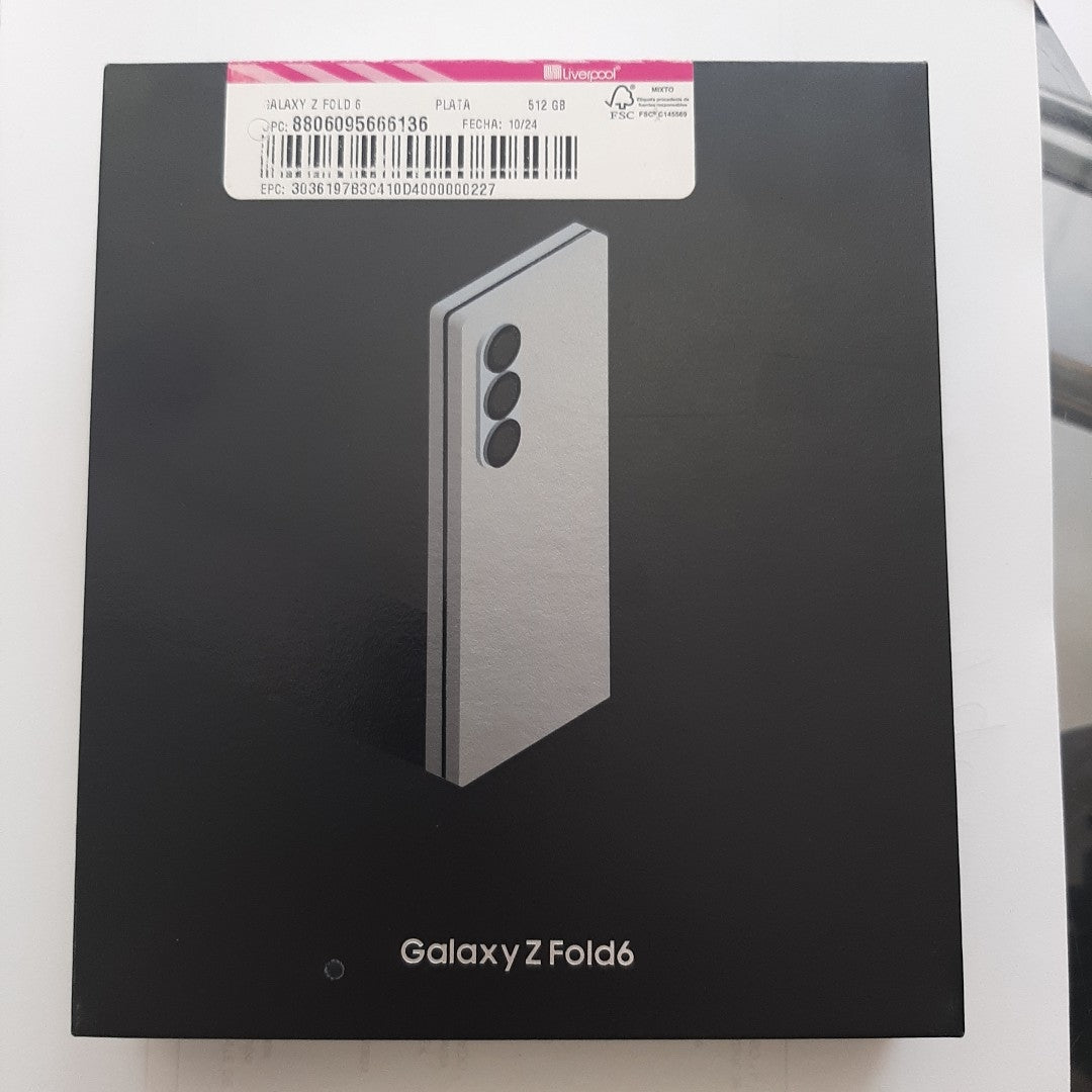 CELULAR SAMSUNG GALAXY Z FOLD6 SM-F956B 512 GB 12 GB RAM (SEMINUEVO)