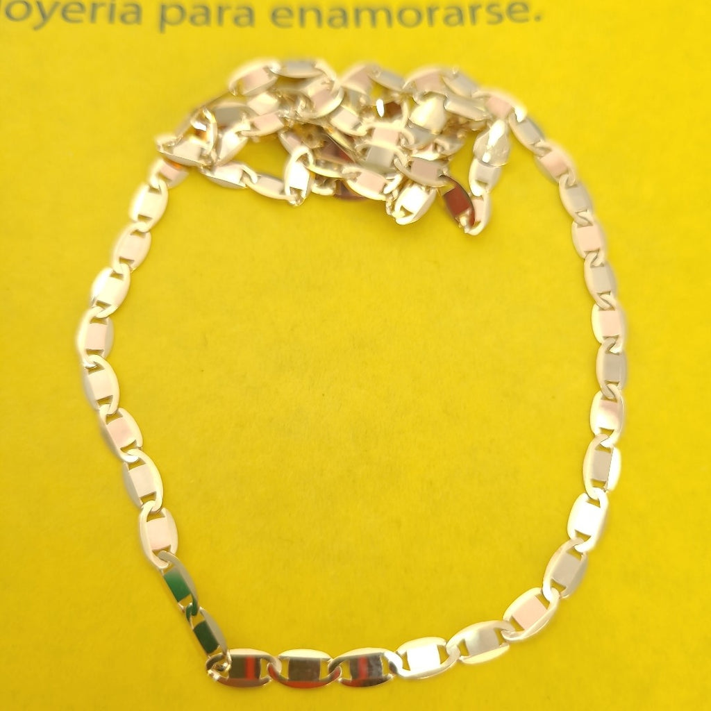 CADENAS VALENTINA/ESPEJO ORO 14K 10.7 (NUEVO)