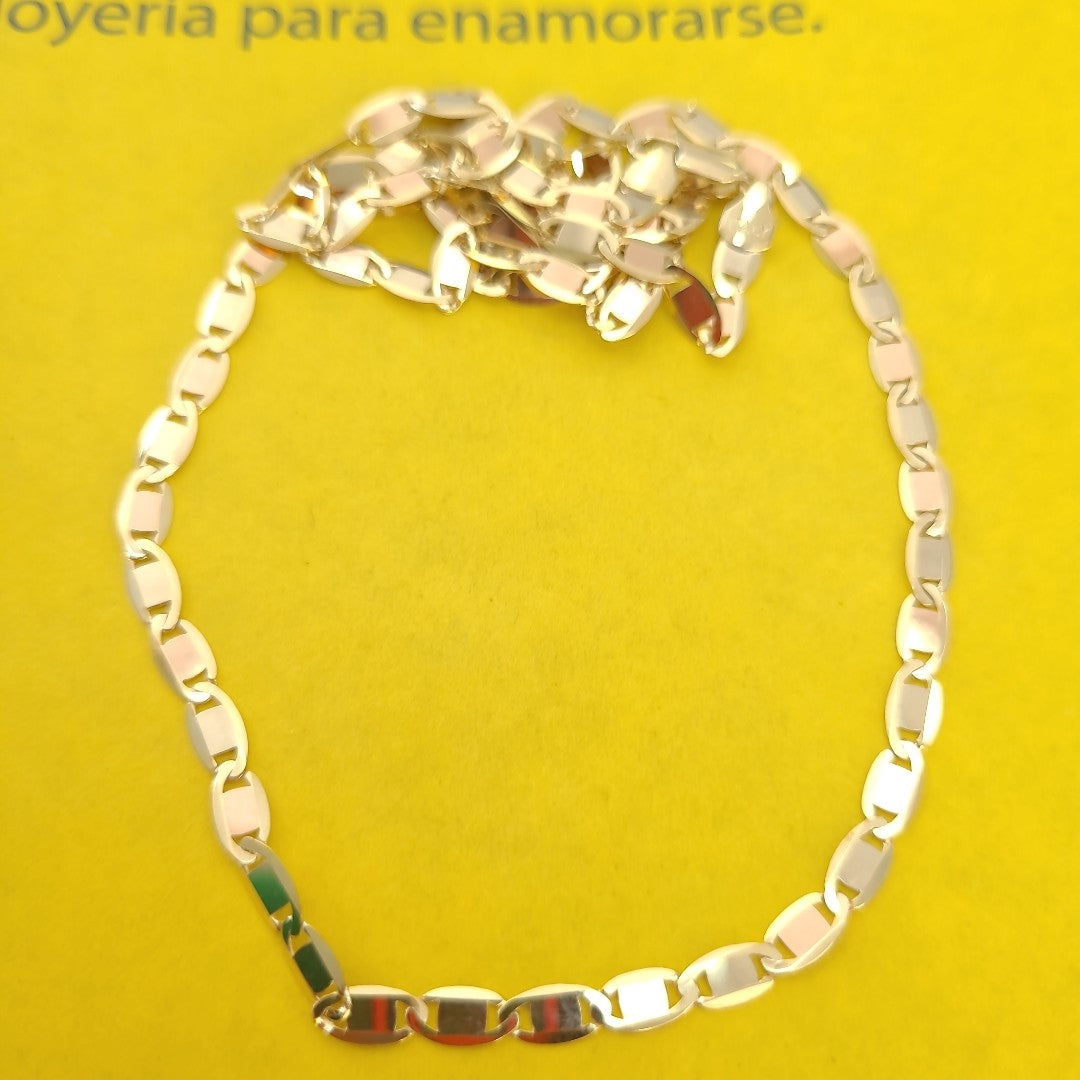 CADENAS VALENTINA/ESPEJO ORO 14K 10.7 (NUEVO)