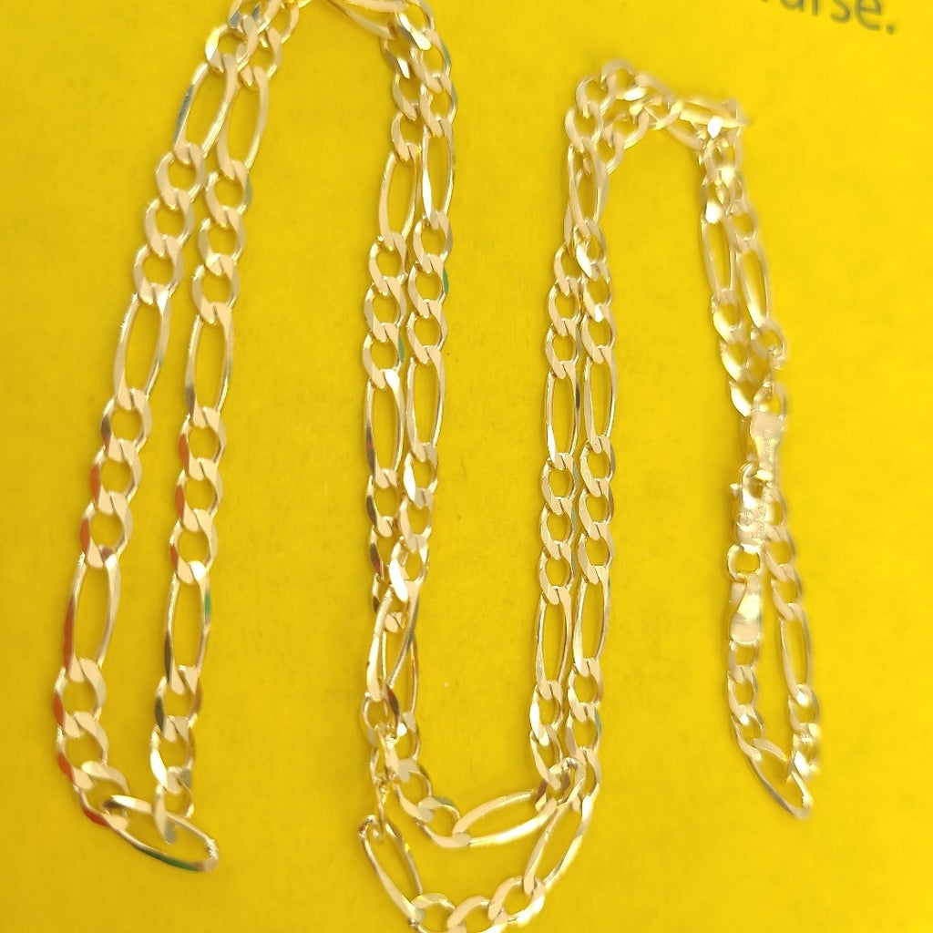 CADENAS CARTIER 3*1 AMARILLA ORO 14K 8.5 (NUEVO)